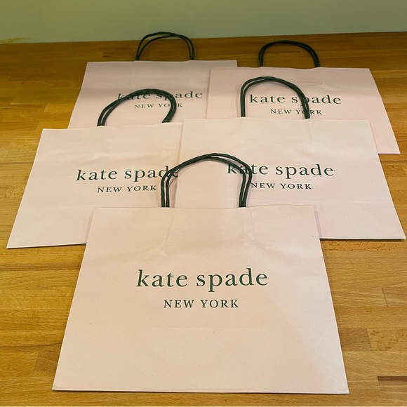 Kate Spade Light Pink Shopping Bags - Picture 2 of 3